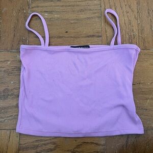 Brandy Melville Purple Crop Camisole Top